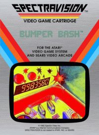 Bumper Bash Atari 2600 US box art
